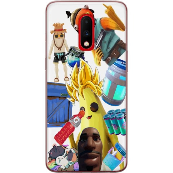 OnePlus 7 Gennemsigtig cover Fortnite