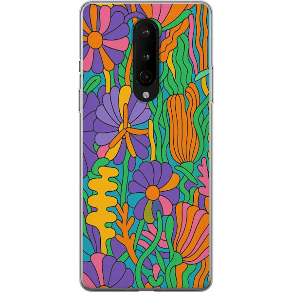 OnePlus 8 Genomskinligt Skal Color Pop