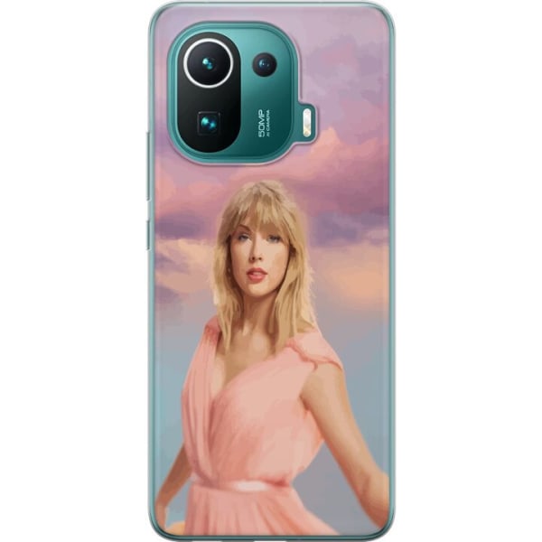 Xiaomi Mi 11 Pro Gennemsigtig cover Taylor Swift