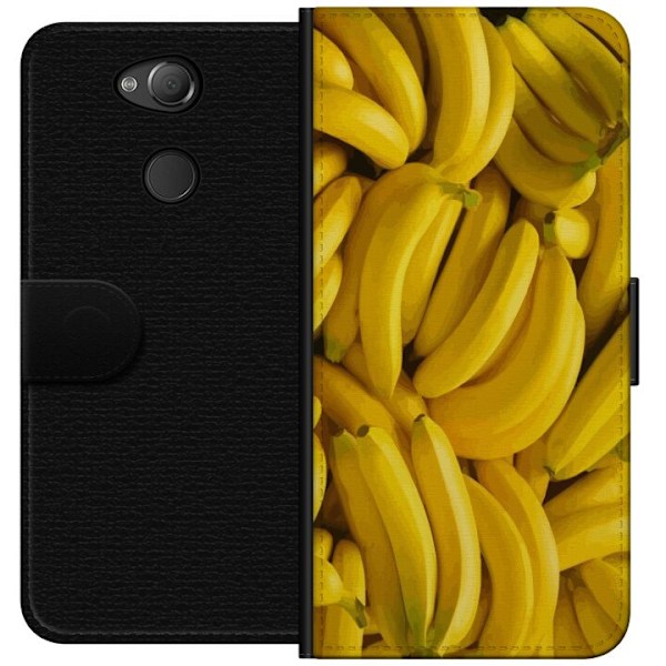 Sony Xperia XA2 Plånboksfodral Banana Pattern – lekfullt m
