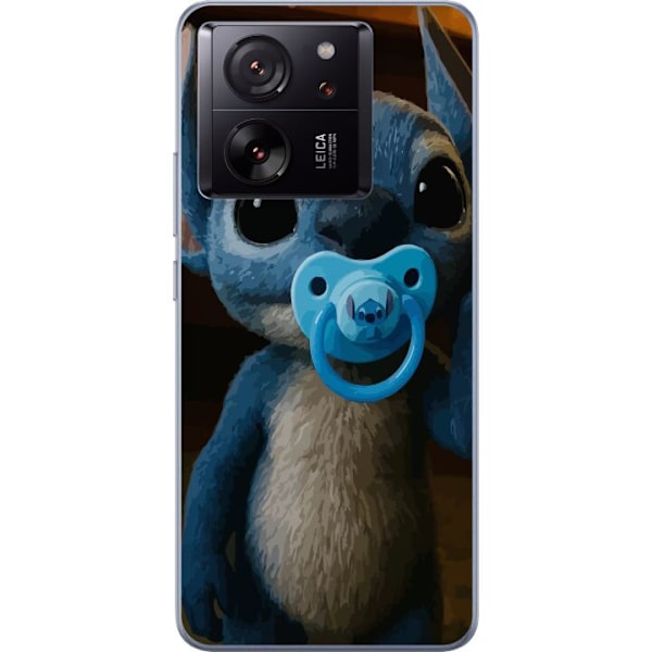 Xiaomi 13T Läpinäkyvä kuori Stitch & Napp - vauvateema söpöllä hahmolla