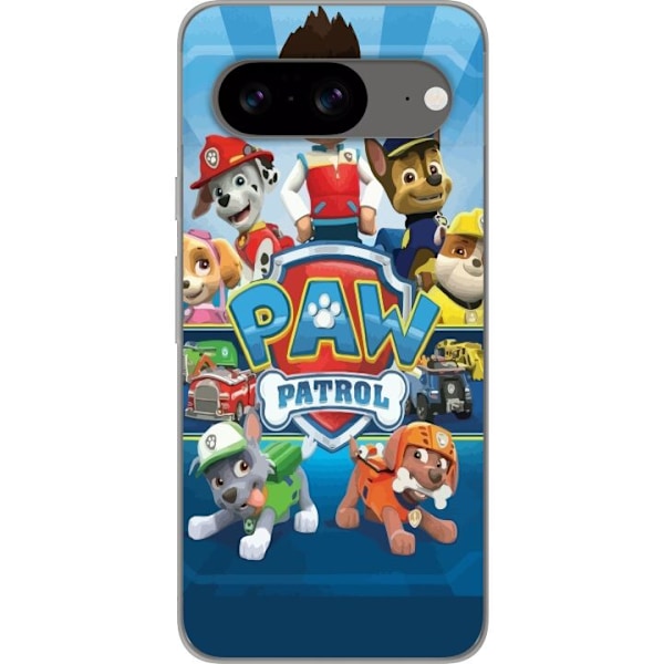 Google Pixel 8 Gjennomsiktig deksel Paw Patrol