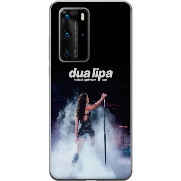 Huawei P40 Pro Läpinäkyvä kuori Dua Lipa – Signature Looks & Vibes