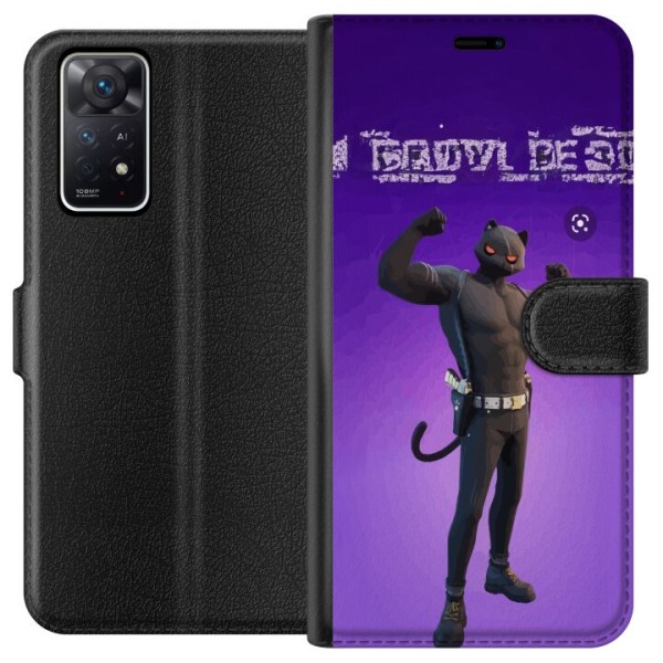 Xiaomi Redmi Note 11 Pro 5G Lommeboketui Fortnite - Meowscles