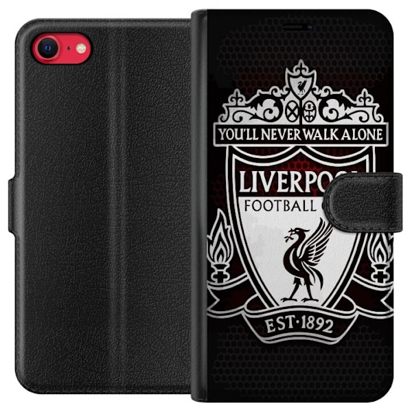 Apple iPhone 16e Lompakkokotelo Liverpool L.F.C.