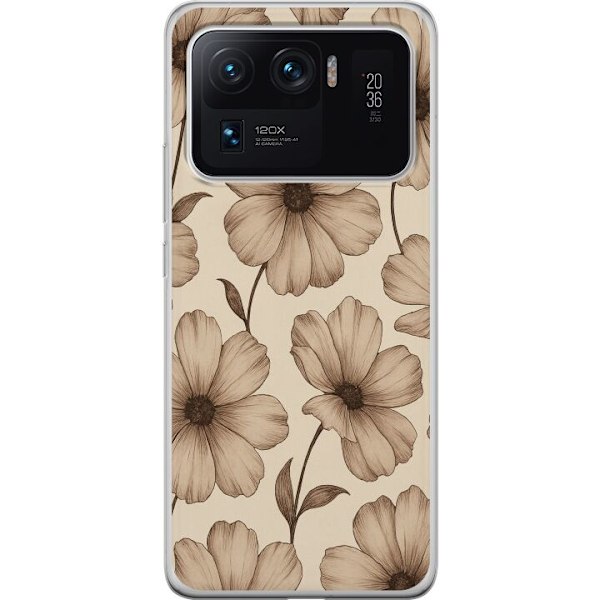 Xiaomi Mi 11 Ultra Genomskinligt Skal Pastel Rush