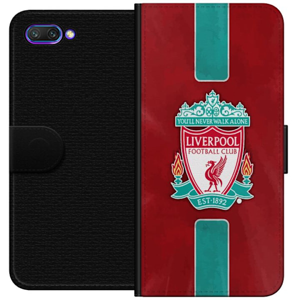 Honor 10 Lompakkokotelo Liverpool FC - Klassinen jalkapallourh