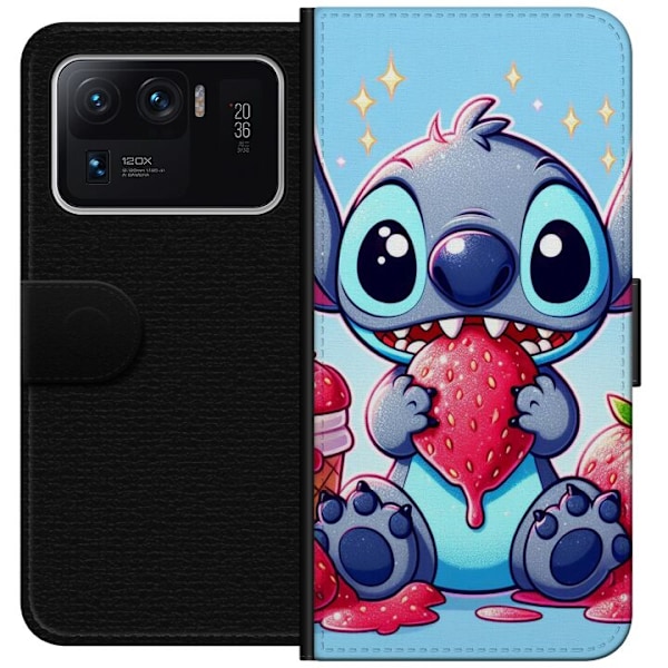 Xiaomi Mi 11 Ultra Plånboksfodral Strawberry Stitch