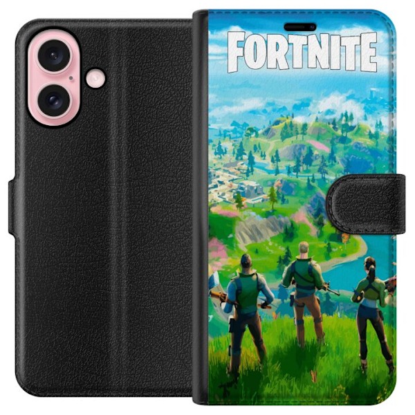 Apple iPhone 16 Tegnebogsetui Fortnite