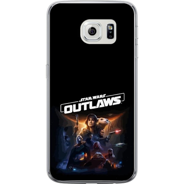 Samsung Galaxy S6 edge Läpinäkyvä kuori Star Wars Outlaws