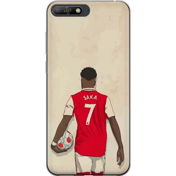Huawei Y6 (2018) Läpinäkyvä kuori Arsenal FC Jalkapallo Arsenal FC Motiivi Pelaaja Premier League Englanti Suosittu Urheilulaji Jalkapallotähti Lo