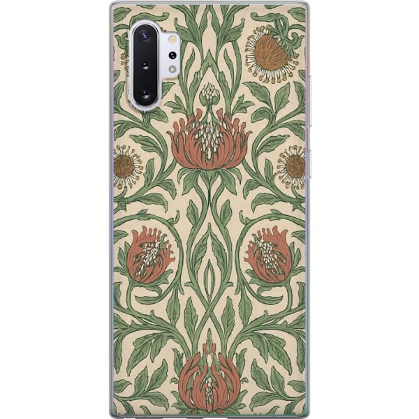 Samsung Galaxy Note10+ Gennemsigtig cover Blad Detaljer