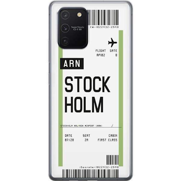 Samsung Galaxy S10 Lite Gennemsigtig cover Stockholm