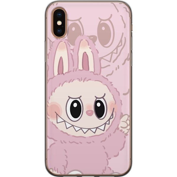 Apple iPhone XS Max Läpinäkyvä kuori Labubu Floral Freak