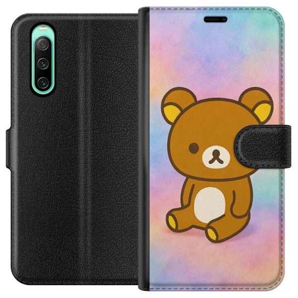 Sony Xperia 10 IV Plånboksfodral Kawaii Sanrio Rilakkuma