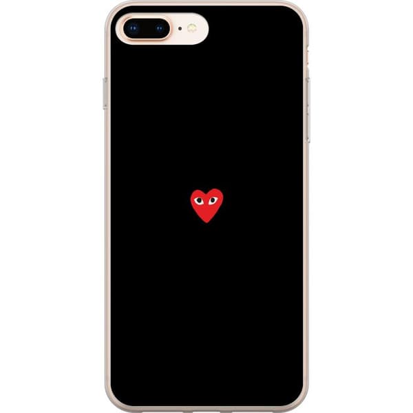 Kompatibel Mobilcover til Apple iPhone 8 Plus Hjerte