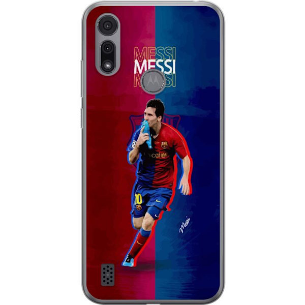 Motorola Moto E6i Gjennomsiktig deksel Messi