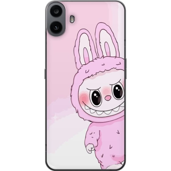 Nothing CMF Phone 1 Gennemsigtig cover Labubu Kanin-serien