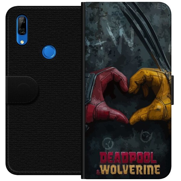 Huawei P Smart Z Lompakkokotelo Wolverine Deadpool