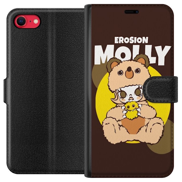 Apple iPhone 8 Tegnebogsetui Pop Mart Erosion Molly