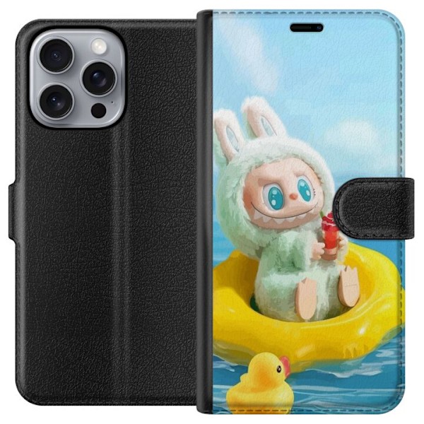 Apple iPhone 16 Pro Max Plånboksfodral Labubu Macaron Series