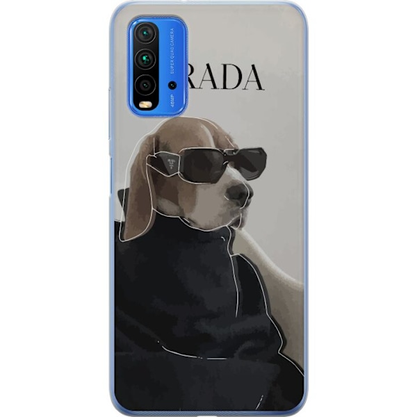 Xiaomi Redmi 9T Genomskinligt Skal Prada