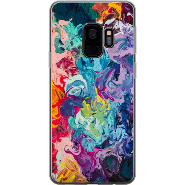 Samsung Galaxy S9 Cover / Mobilcover - Vilde Farver