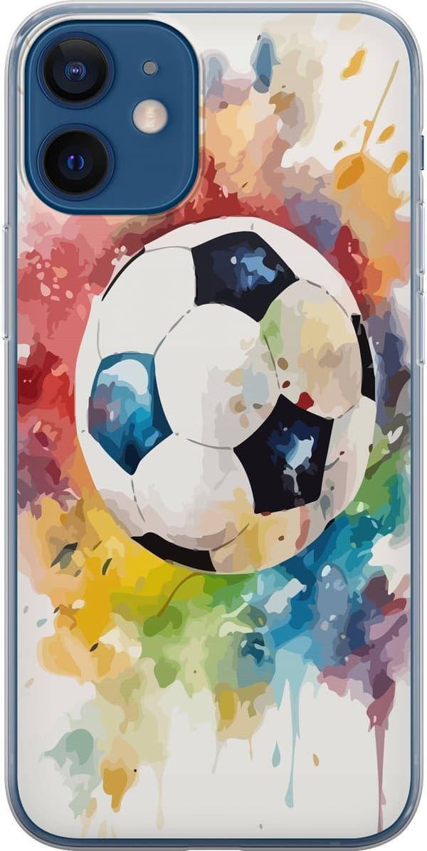 Kompatibel Mobilcover til Apple iPhone 12 mini Fodbold