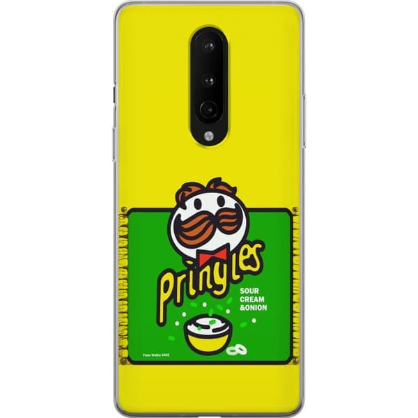 Kompatibelt Mobilskal till OnePlus 8 Pringles gul