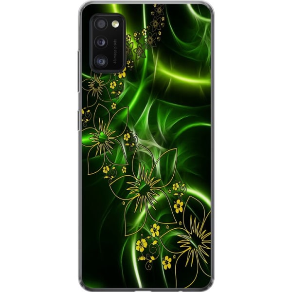 Samsung Galaxy A41 Cover / Mobilcover - Blomster
