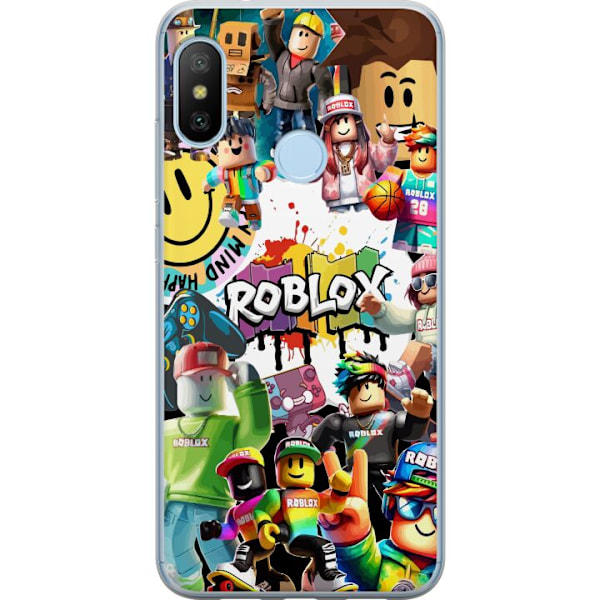 Xiaomi Mi A2 Lite Läpinäkyvä kuori Roblox