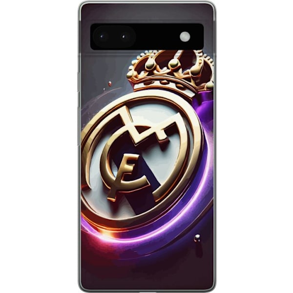 Google Pixel 6a Gjennomsiktig deksel Real Madrid CF