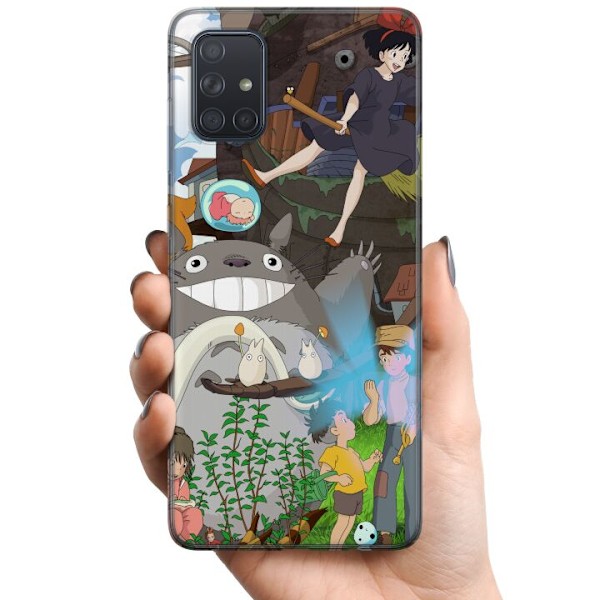 Samsung Galaxy A71 TPU Mobilcover Studio Ghibli