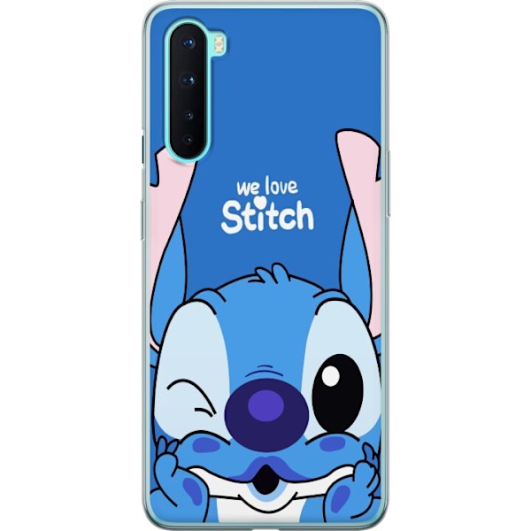 OnePlus Nord Läpinäkyvä kuori Stitch