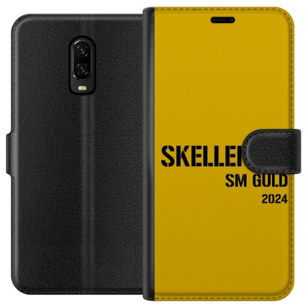 OnePlus 6T Tegnebogsetui Skellefteå SM GULD