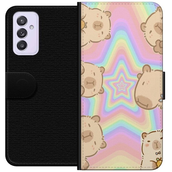 Samsung Galaxy A82 5G Tegnebogsetui Kawaii Capybara Galaxy Sø