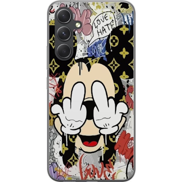 Samsung Galaxy S24 Gennemsigtig cover Mickey Mouse F-YOU