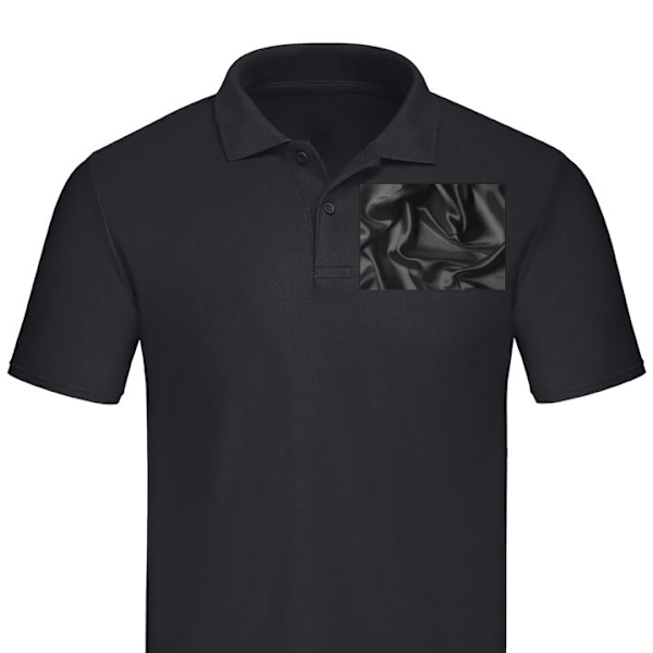 Poloshirt til Voksen | Elegant Poloshirt Skørt Sort Sort Medium