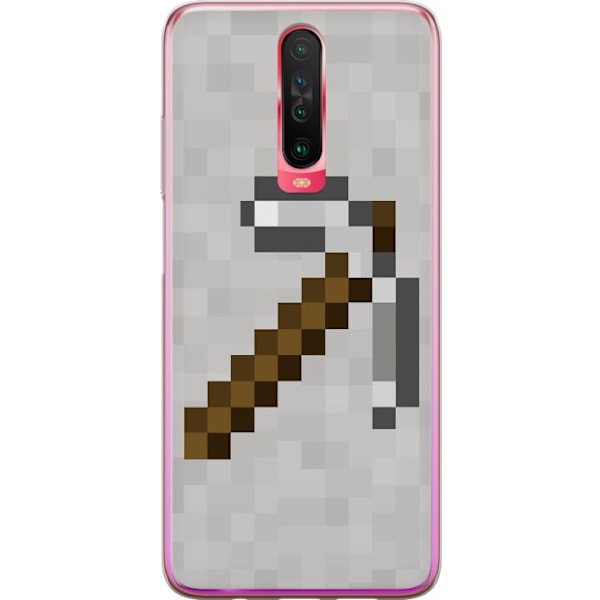 Xiaomi Redmi K30 Genomskinligt Skal Minecraft Tools