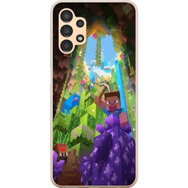 Samsung Galaxy A13 Gjennomsiktig deksel Minecraft