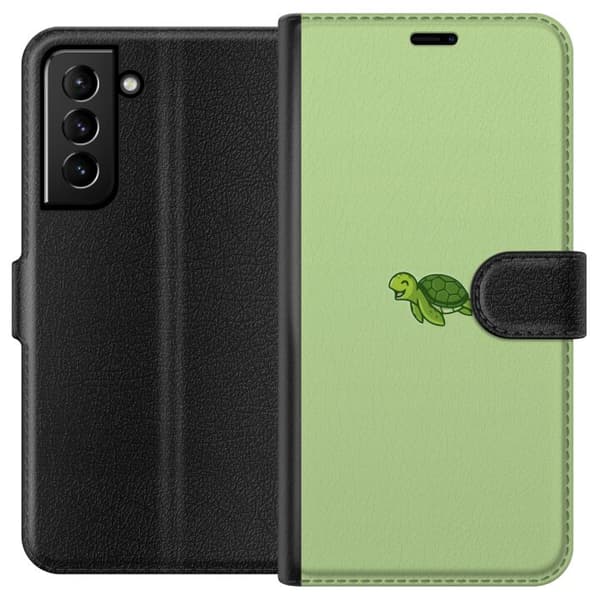 Kompatibel Tegnebogsetui til Samsung Galaxy S21+ 5G Sköldpadda