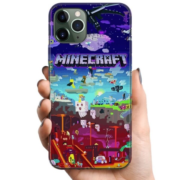 Apple iPhone 11 Pro TPU Mobildeksel Minecraft