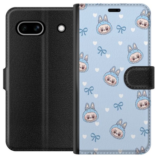 Google Pixel 7a Tegnebogsetui Labubu Ildånd