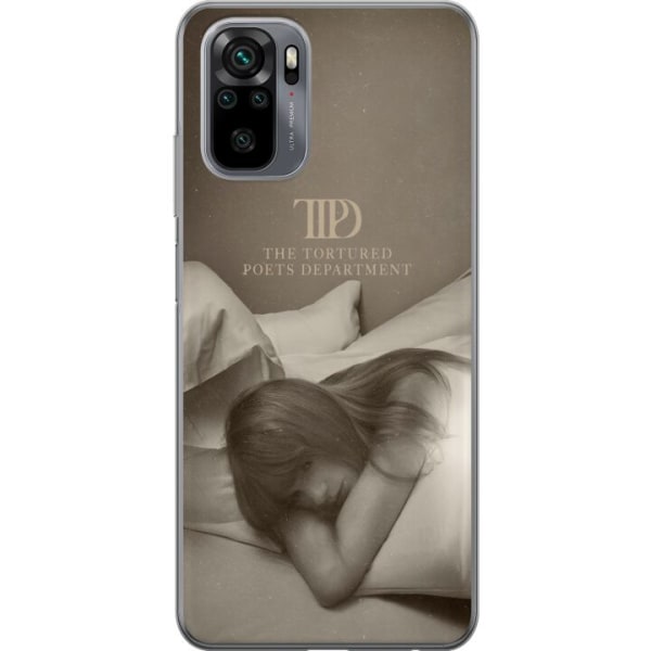 Xiaomi Redmi Note 10 Gennemsigtig cover Taylor Swift