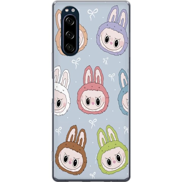 Sony Xperia 5 Genomskinligt Skal Labubu Star Pattern – Stjä