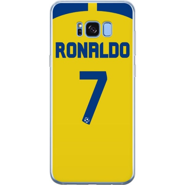 Samsung Galaxy S8+ Läpinäkyvä kuori Ronaldo