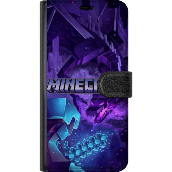 Apple iPhone X Plånboksfodral Minecraft