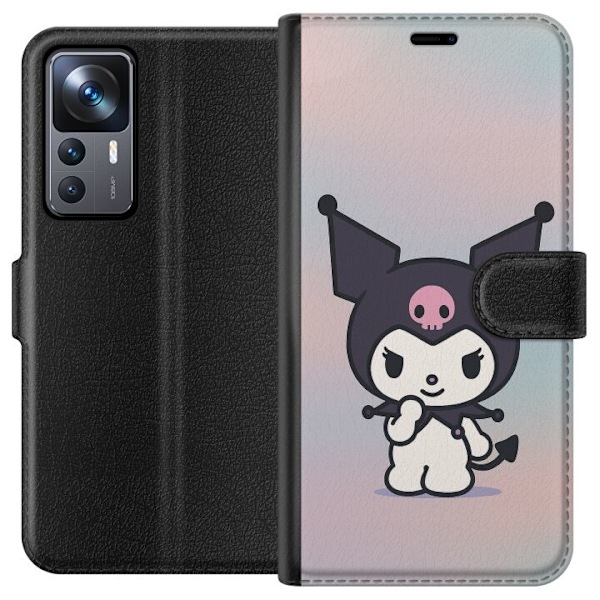 Xiaomi 12T Plånboksfodral Kawaii Sanrio Kuromi