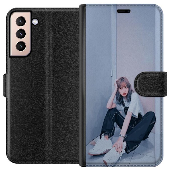 Samsung Galaxy S21 Tegnebogsetui Lisa from Blackpink – K-pop Style Icon