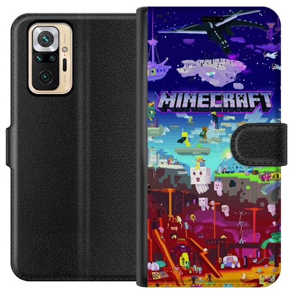 Xiaomi Redmi Note 10 Pro Lommeboketui Minecraft